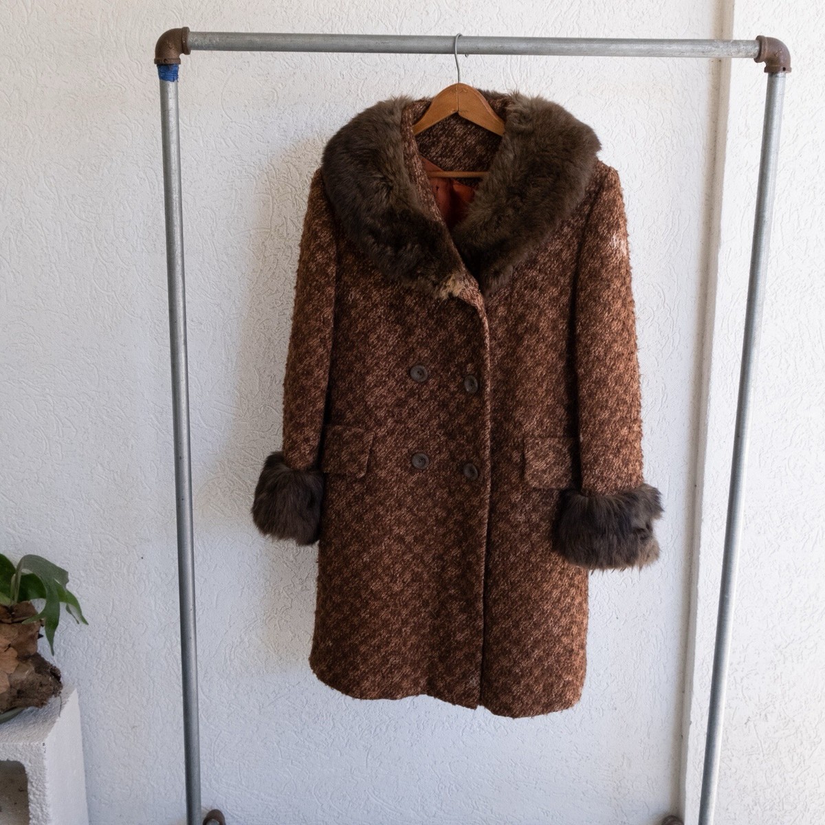 60s PENNY'S カシミヤ　ヴィンテージ　コート 60s PENNY'S Donkey Coat Size : 38 ¥9.800- #vintagepenneys #pennys