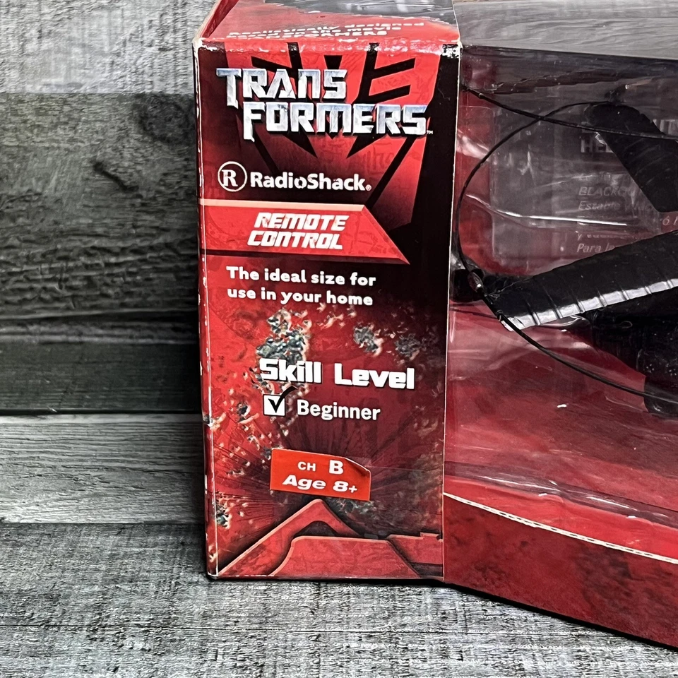 Transformers Blackout Infrared Helicopter RC  Radio Shack 2007 - Image 2 of 4