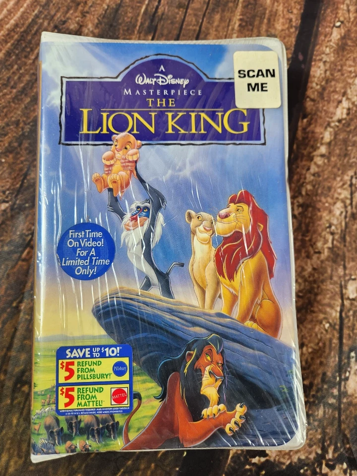 Sealed VHS Lot of 9 Tapes Mixed Lot Brand New Factory Lion King Shrek 2 Jesus - Image 2 of 4