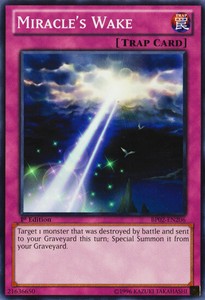 Miracle's Wake - BP02-EN206 - Common - Unlimited Edition x3 - Near Mint
