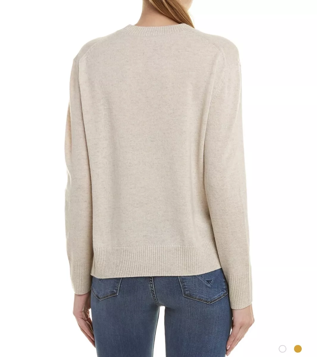 Vince side shop tie cashmere sweater