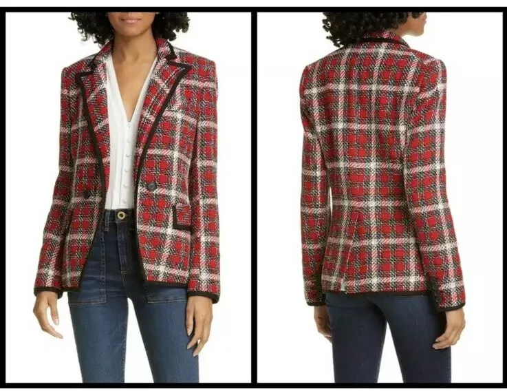 Veronica beard top harriet cutaway blazer