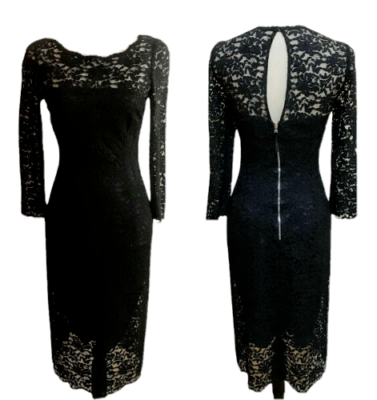Dolce & Gabbana D&G Sicilian lace black fitted pencil dress size 40 | eBay Dolce & Gabbana D&G Sicilian lace black fitted pencil dress size 40 | eBay