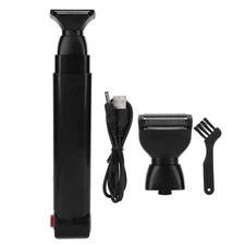 Electric Back Shaver For Men Long Handle Body Hair Removal Facial Razor Trimmer