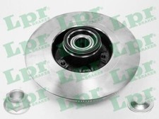 2x LPR R1004PCA BRAKE DISC REAR AXLE FOR RENAULT