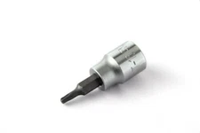 (2) KR Tools Pro-series T-15 Star Bit Socket 1/4" Drive