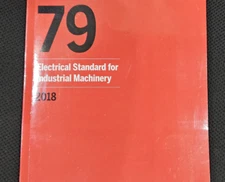 NFPA 79 Electrical Standard for Industrial Machinery 2018 Edition USA STOCK