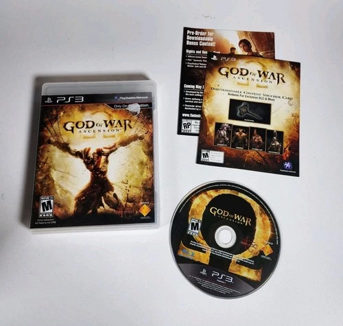 God of War Ascension (Sony PlayStation 3 PS3, 2013) - CIB - *TESTED* - FAST SHIP