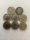 1970 D (1) 1970 P (1) 1971 D (3) 1971 P (1) 1972 D (2) Roosevelt Dimes 8 Coins