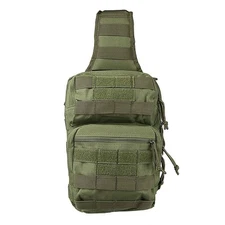 VISM Shoulder Sling Utility Bag, Green, CVSUB3025G Sling Bag