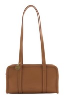 Seidenfelt Manufaktur Nelma Bowling Bag Schultertasche Tasche Toffee Hellbraun