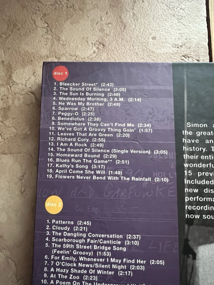 Simon & Garfunkel, 3-CD-Longbox, Top-Zustand! - Bild 3 von 4