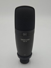 Tascam TM-78 Supercardioid Condenser Microphone Studio XLR w/ Cable Mount Box