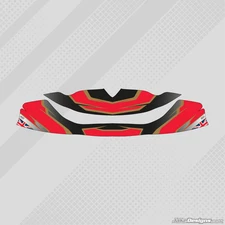GILLARD STYLE OTK M6 NOSE CONE STICKER KIT - KARTING -  JakeDesigns