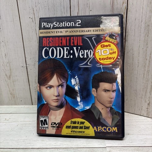 Resident Evil -- CODE: Veronica X (PlayStation 2) PS2 Complete CIB