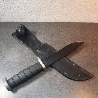 Vintage Cutco Ka Bar USA 5725 Serrated Explorer Combat Survival Knife & Sheath