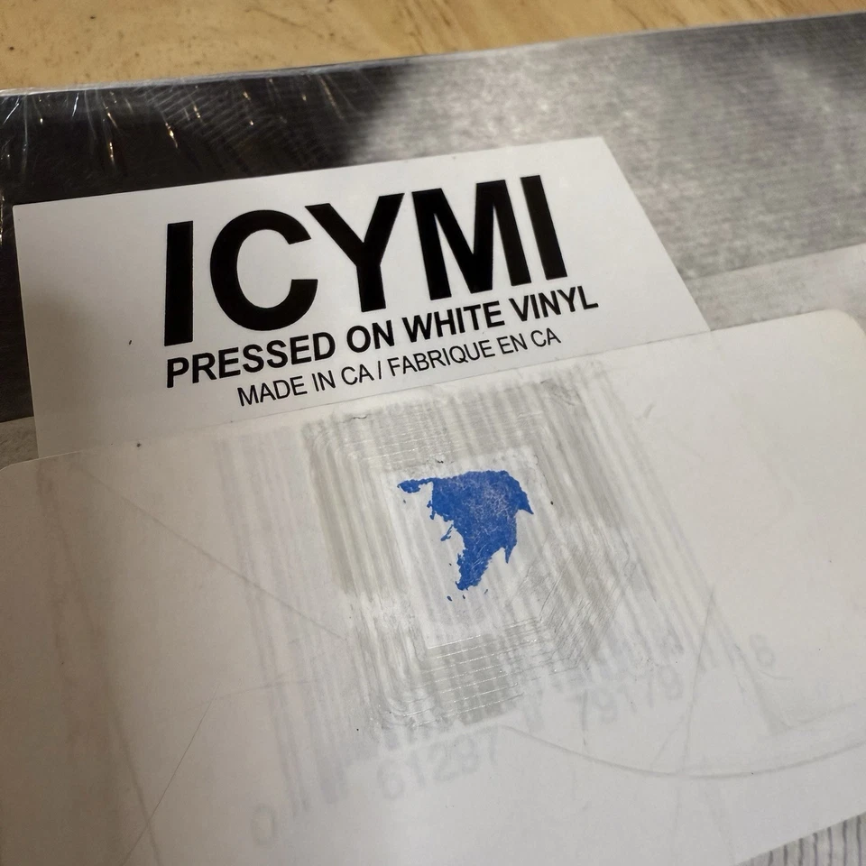 Eden LP “ICYMI” Limited Edition of 1000 White Color Vinyl Sealed New - Imagem 2 de 3