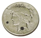 1923-S Peace Dollar $1 San Francisco 90% Silver Raw Coin
