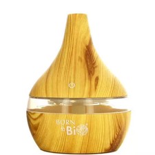 Born to Bio - Diffuseur d'huiles essentielles à variation de couleurs - Bois nat
