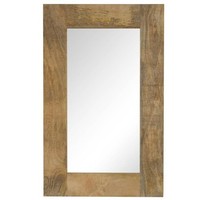 Spiegel Mangoholz Massiv 50 X 80 Cm
