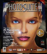 MGI PHOTO SUITE II - WINDOWS NT/WINDOWS 98 Disc Sealed Box Opened