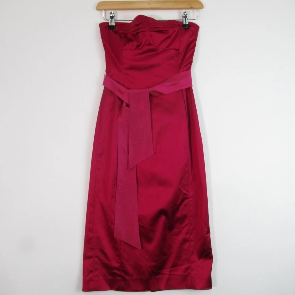 Coast Dress UK 8 Bright Pink Silk Matching Shawl Wrap Occasion Wedding Prom Midi