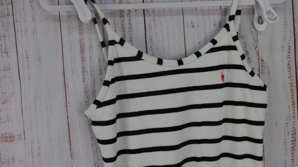 Polo Ralph Lauren Mini Dress Womens Large Striped Sleeveless Nautica Casual - Image 3 of 4
