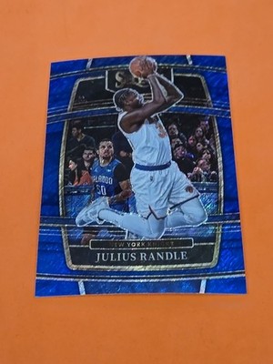 2021-22 Julius Randle Panini Select #88 Blue Shimmer Prizm