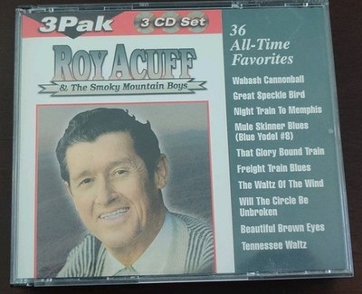 ROY ACUFF & The Smokey Mountain Boys 36 All Time Favorite - 3 CD - Box Set 