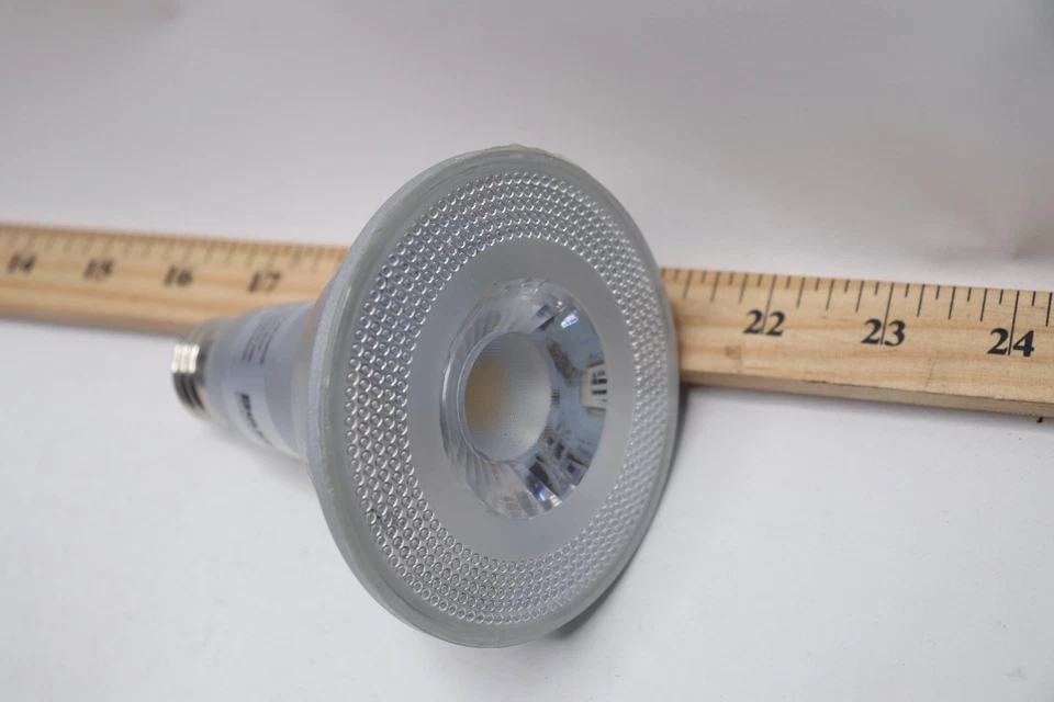 Bulbrite Flood LED Light Bulb 10 Watt Dimmable Long Neck PAR30 3000K Soft White  - Image 4 of 4