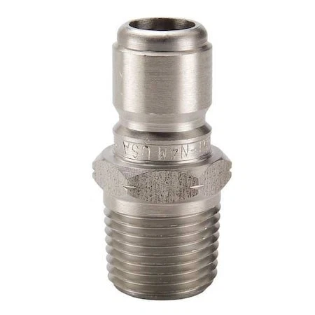 Parker Sst-N1m Hydraulic Quick Connect Hose Coupling, 303 Stainless Steel Body,