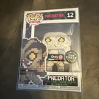 Funko Pop! 8-Bit Predator Glow Chase Vinyl Figure #12 GameStop Exclusive