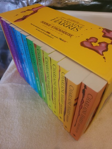 Complete Sookie Stackhouse True Blood Series Collection 13 Books Box Set Harris - Foto 3 di 11