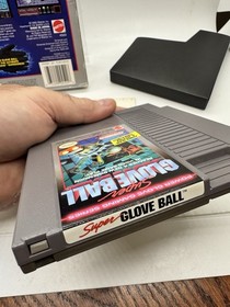 Super Glove Ball Nintendo NES Complete CIB Rare Nice!