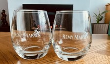 Remy Martin Stemless  Glasses x 2