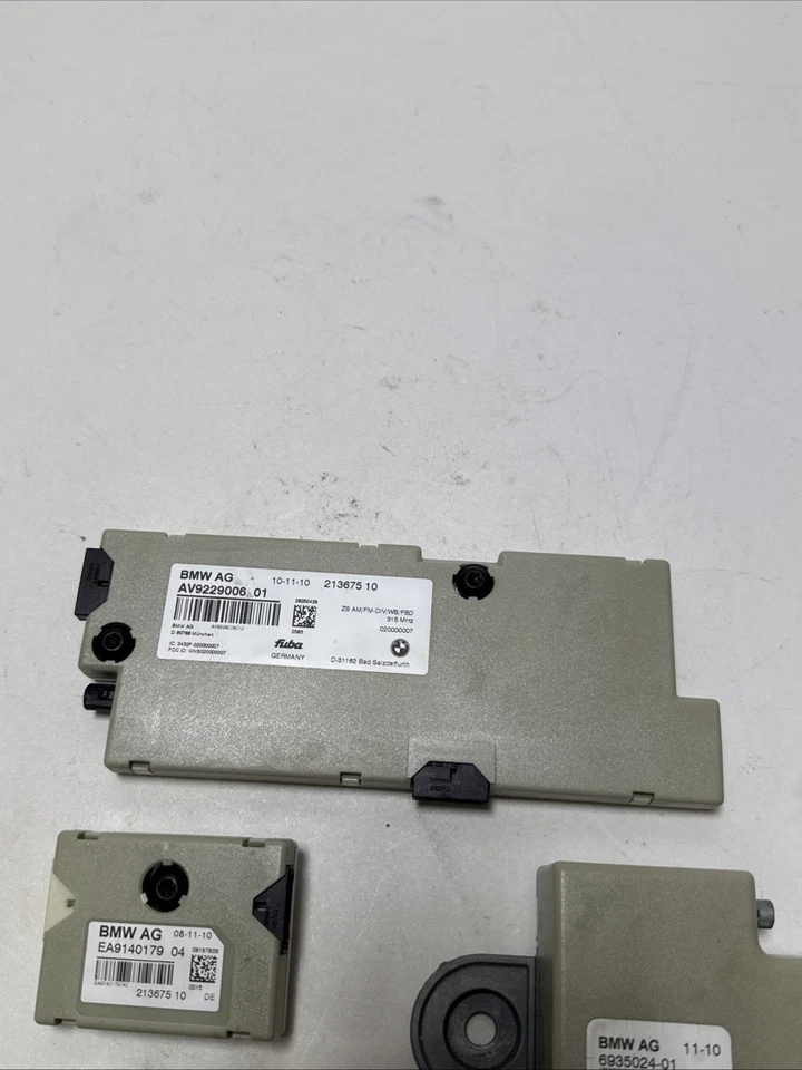 2011-2016 宝马 535xi f10 后部无线电天线陷阱电路电源模块放大器套装原始设备制造商 — 第 2/4 张图片