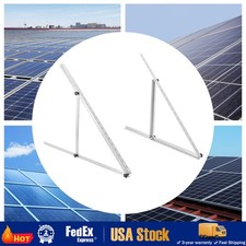 2 Pack 41 inches Adjustable Solar Panel RV Tilt Mount Brackets For Boat / Roof