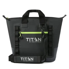 Titan by Artic Zone 30 Can, 20 Quart Welded Insulated Cooler Tote  Black