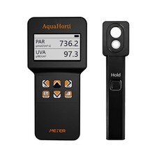 AH-PARUV Quantum PAR Meter 320-750nm PPFD UVA Light Tester 3ft & 13ft Cable