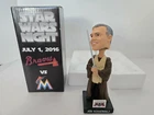 2016 Atlanta Braves Jedi Master Schuerholz Bobblehead  Turner Field Final Season