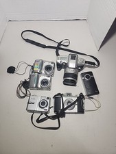 Camera Lot Of 6 For Parts