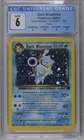 CGC 6 DARK BLASTOISE TEAM ROCKET UNLIMITED HOLO 3/82 (6036)