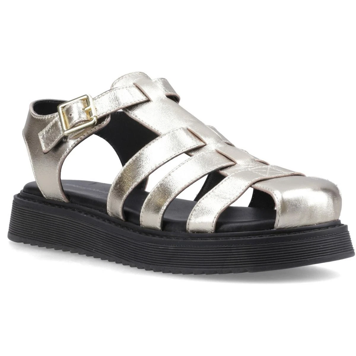 Hush Puppies Cassandra Gladiator Sandal Gold