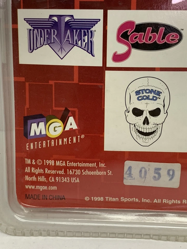 Vintage 1998 WWF Stone Cold Steve Austin Clip On Headlight Key Chain WWE - Image 3 of 4