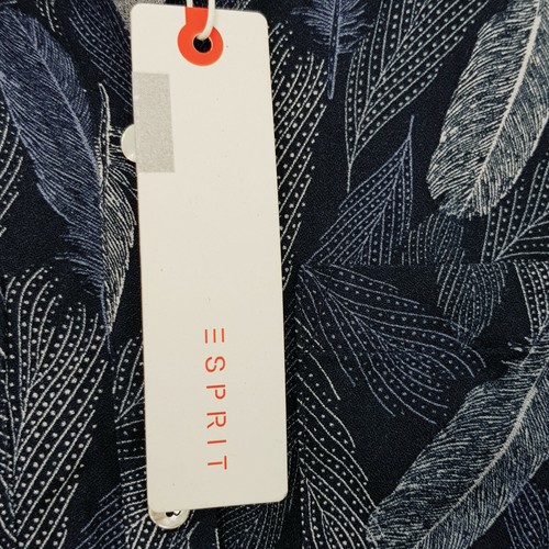 ESPRIT Womens Size 6 Feather Print Long Sleeve Dress NEW + TAGS - Picture 4 of 8