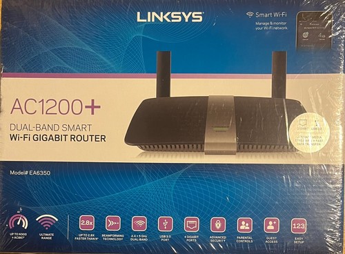 Linsys AC1200 Dual-Band Smart Wi-Fi Gigabit Router - Picture 1 of 2