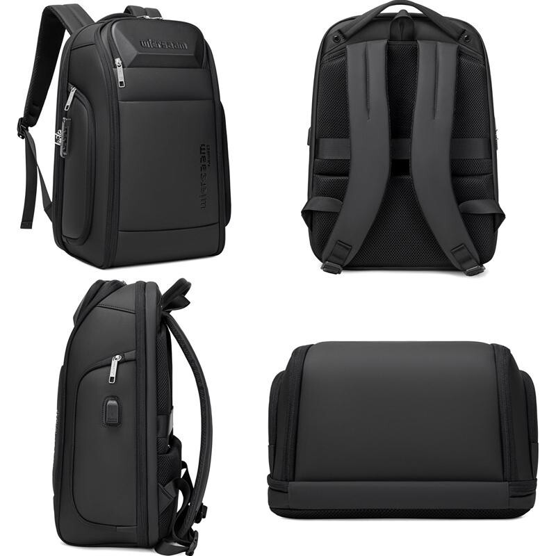 Business Waterproof Anti-Theft Laptop Backpack for Men with USB Port and  Lock | eBay