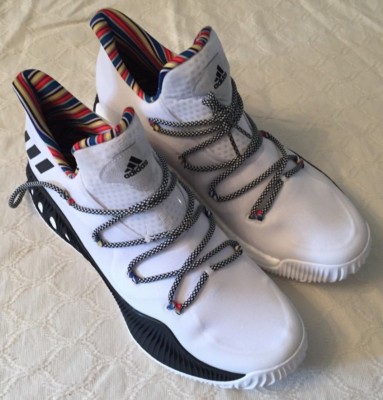 Mens 16 Adidas Arthur Ashe 1975 Crazy Explosive Low BHM Sneakers BY4517 Rare