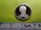 JIMMY CARTER 39TH U.S. PRESIDENT 2000 LIBERIA 999 SILVER COIN D-8 BELOW MELT