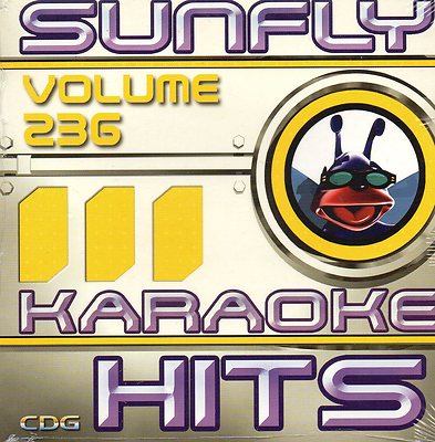 Sunfly Karaoke Hits - SF236 - Karaoke Pop Chart Hits CDG Disc